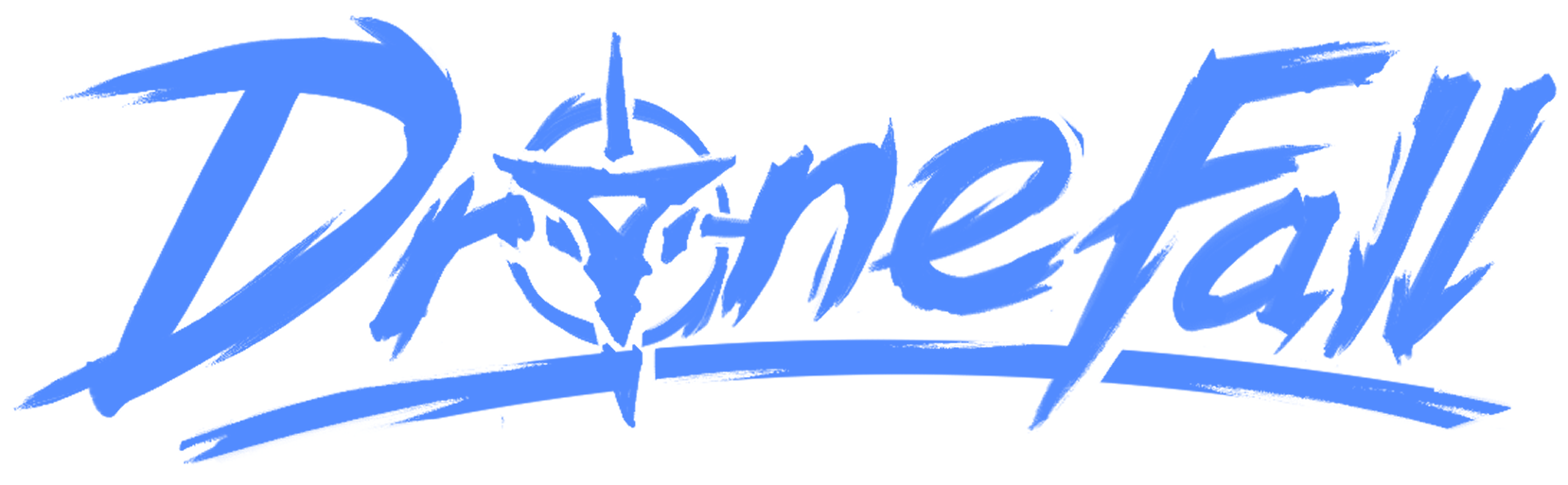 Dronefall blue logo
